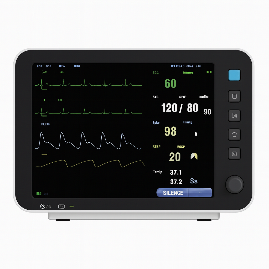 HP-E04 12.1" multi-parameter patient monitor