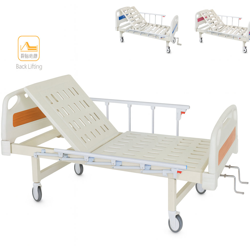 HP-S16 Manual bed with steel single rock