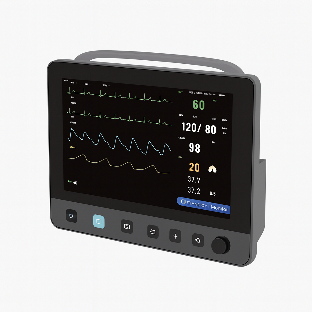 HP-E08 Black modular patient  monitor