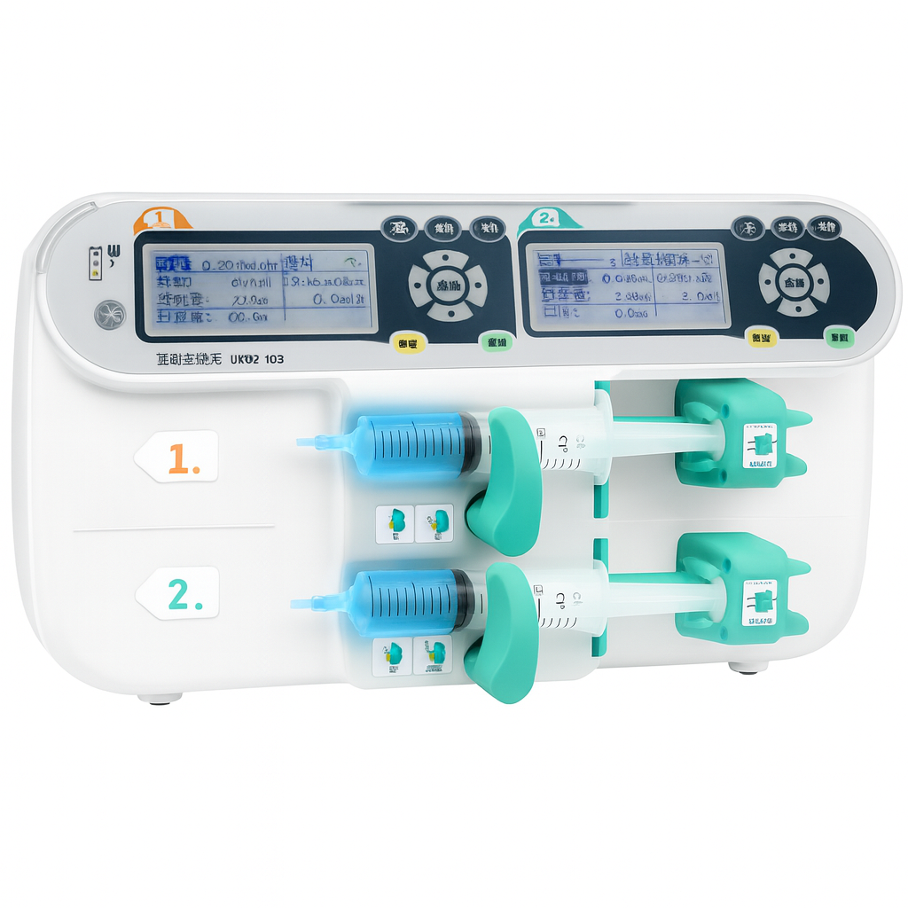 HP-W02 Dual-channel syringe pump